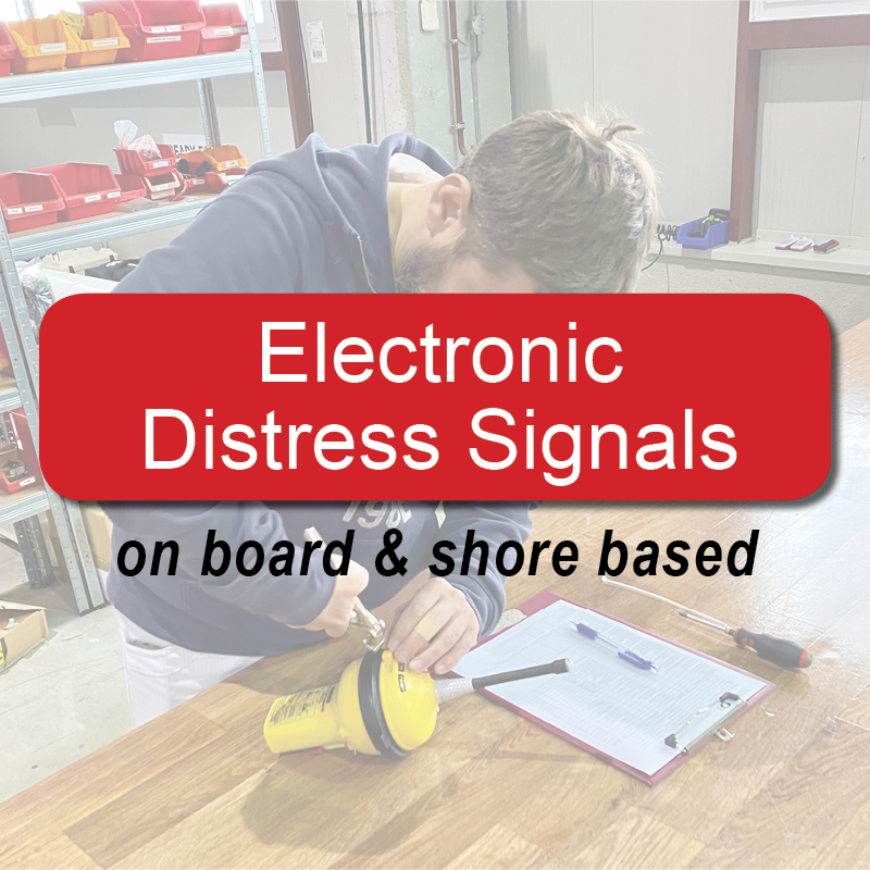 Elektronische Notrufsignale - an Bord & an Land image
