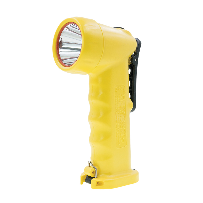 Sicherheits-Rettungs-Taschenlampe Rechtwinklig LED, EX-2280, ATEX image